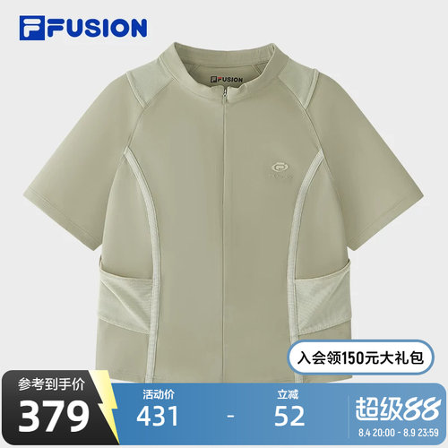 FILAFUSION斐乐女子短袖T