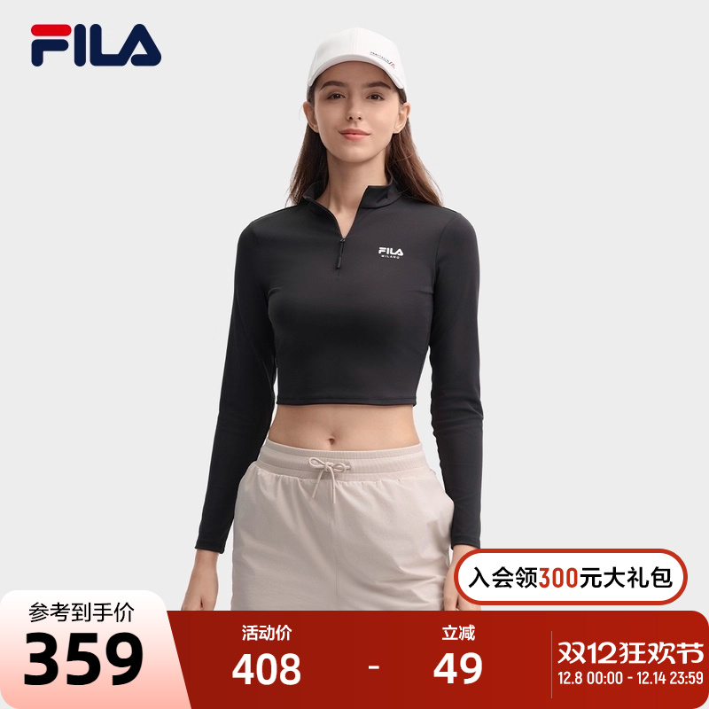 FILA斐乐女士针织长袖上衣