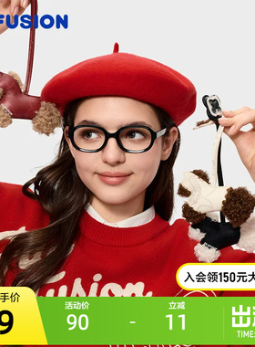 【小马儿】FILA FUSION斐乐新年挂件红色小马2026新款礼物带礼盒