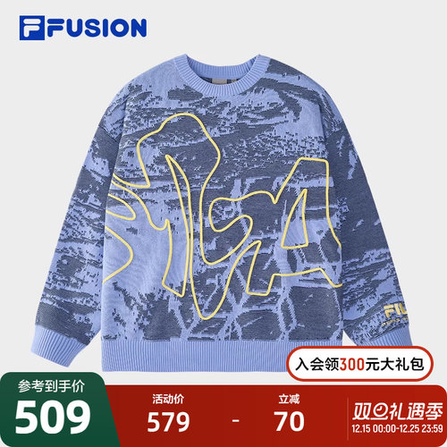 FILAFUSION斐乐潮牌编织衫