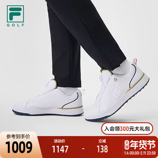 FILA斐乐官方GF 1911高尔夫球鞋男鞋2025春季新款软钉鞋BOA综训鞋