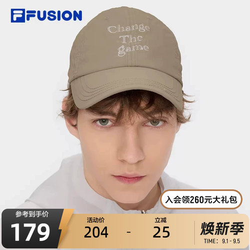 FILAFUSION斐乐男女同款棒球帽