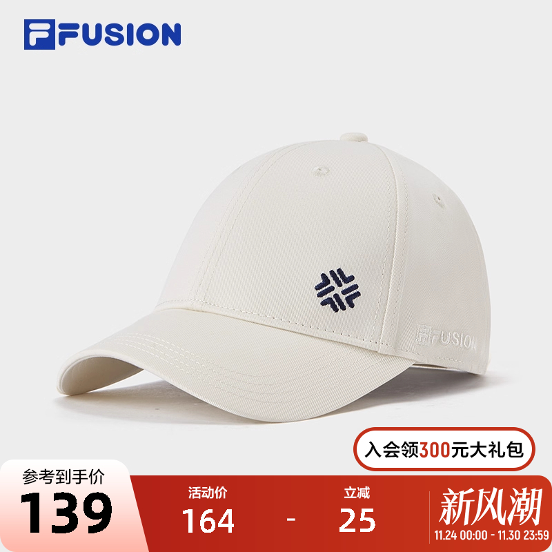 FILAFUSION斐乐情侣棒球帽