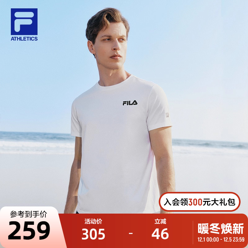 FILA斐乐夏季针织短袖衫