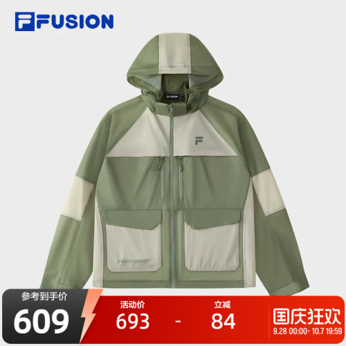 FILAFUSION斐乐男子梭织上衣