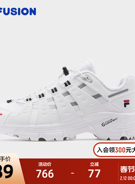 FILA FUSION斐乐潮牌女鞋COMO X WE机能潮鞋2025冬新款加绒跑步鞋