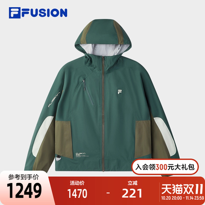 FILAFUSION斐乐男子梭织上衣