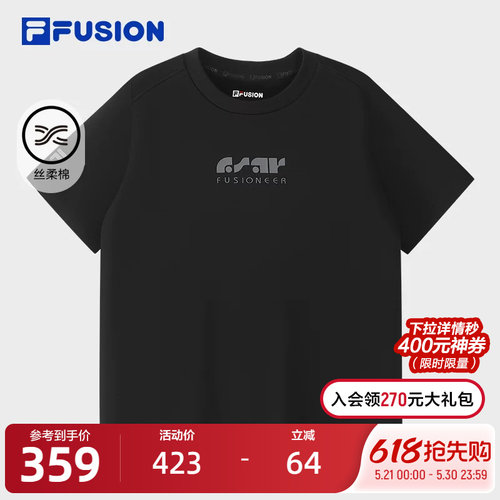 FILAFUSION斐乐女子短袖T