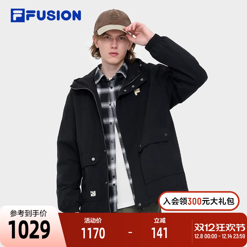 FILAFUSION斐乐男士梭织外套