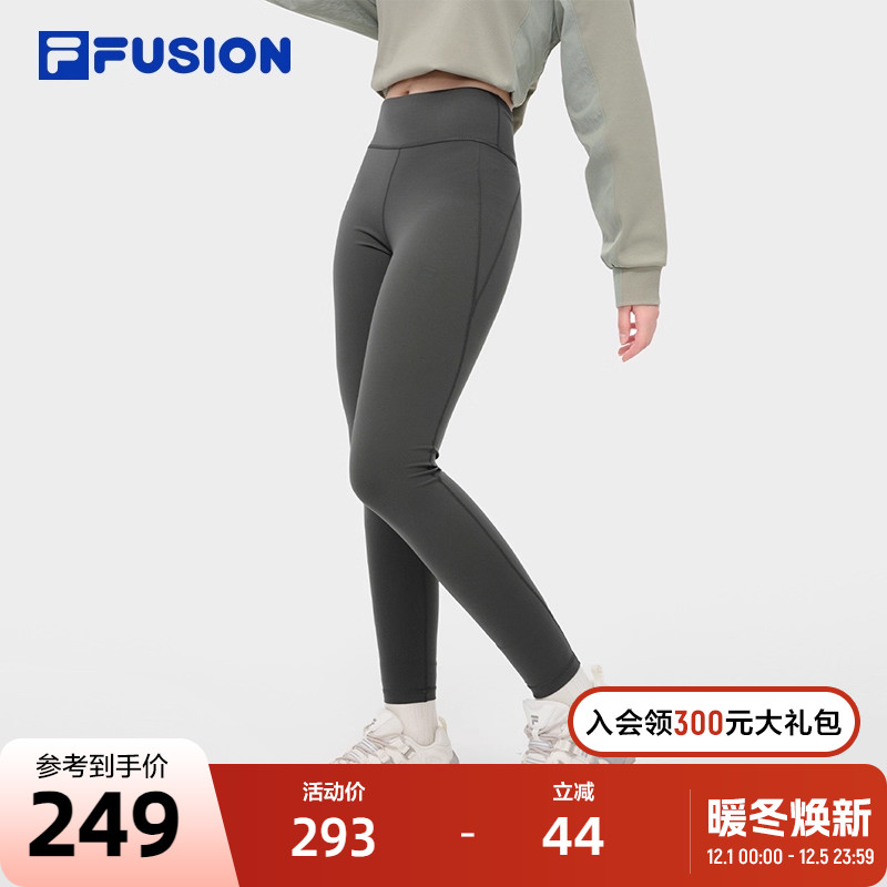 FILAFUSION斐乐针织打底裤女子