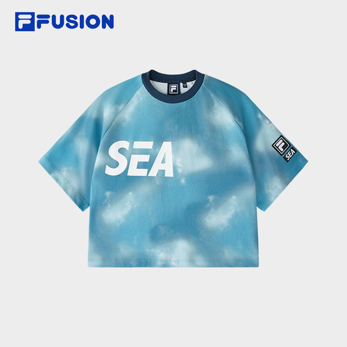 FILAFUSION斐乐短袖T女子