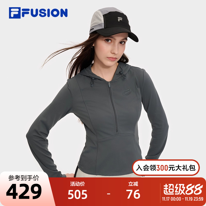 FILAFUSION斐乐女子长袖T