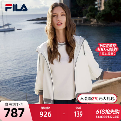 FILA斐乐女士针织长袖上衣