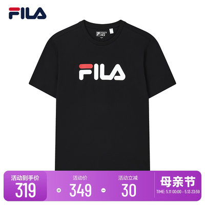 FILA斐乐情侣运动短袖T恤