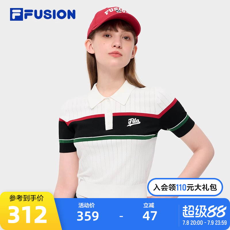 FILAFUSION斐乐女子编织衫
