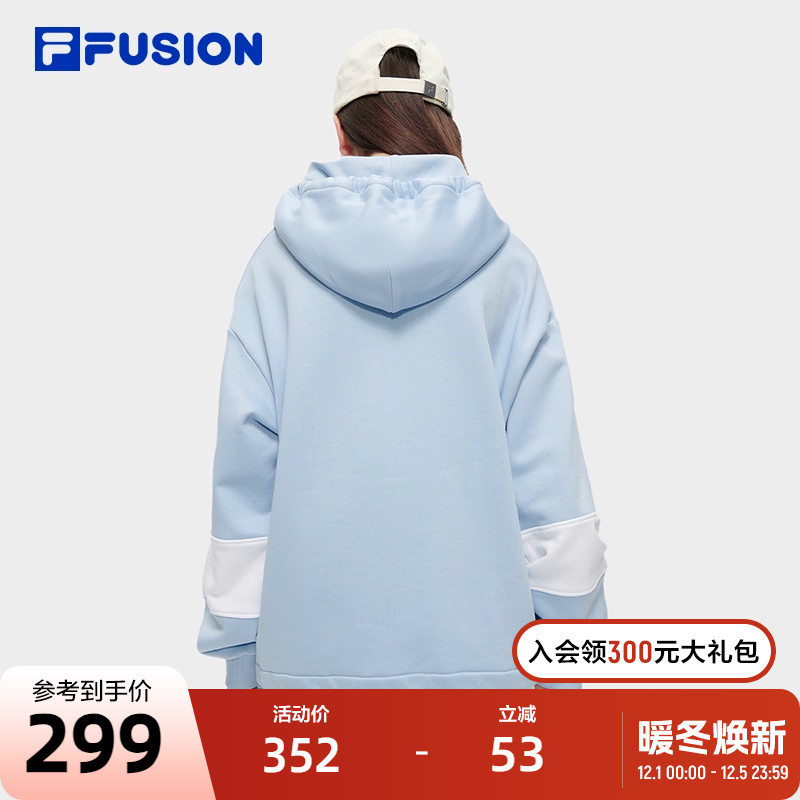 FILAFUSION斐乐连帽卫衣女子