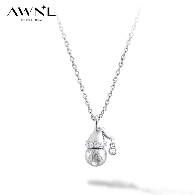 AWNL圣诞M陨石女士项链圣诞礼物