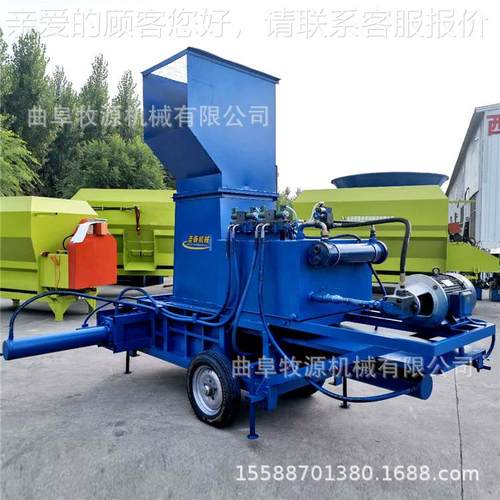 太原玉米移秸秆青油储方捆打包机 可动式青机贮方捆打包 电XPR两