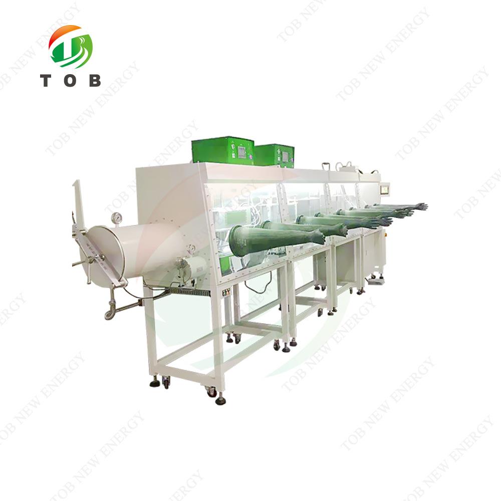 并排双工位手套箱 双工位手套箱 锂电池用手套箱 实验室手套箱