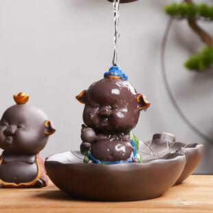 个性猪八戒摆件紫砂茶宠可养精品可爱小猪茶桌茶具茶台摆设装饰品