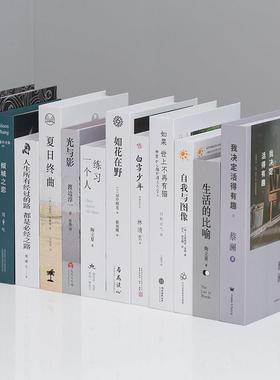 现代中文假书仿真书装饰品摆件客厅书房样板间摆设新中式拍摄道具