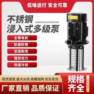CDL浸入式多级离心泵立式水泵加工中心冷却泵三相高压数控机床泵