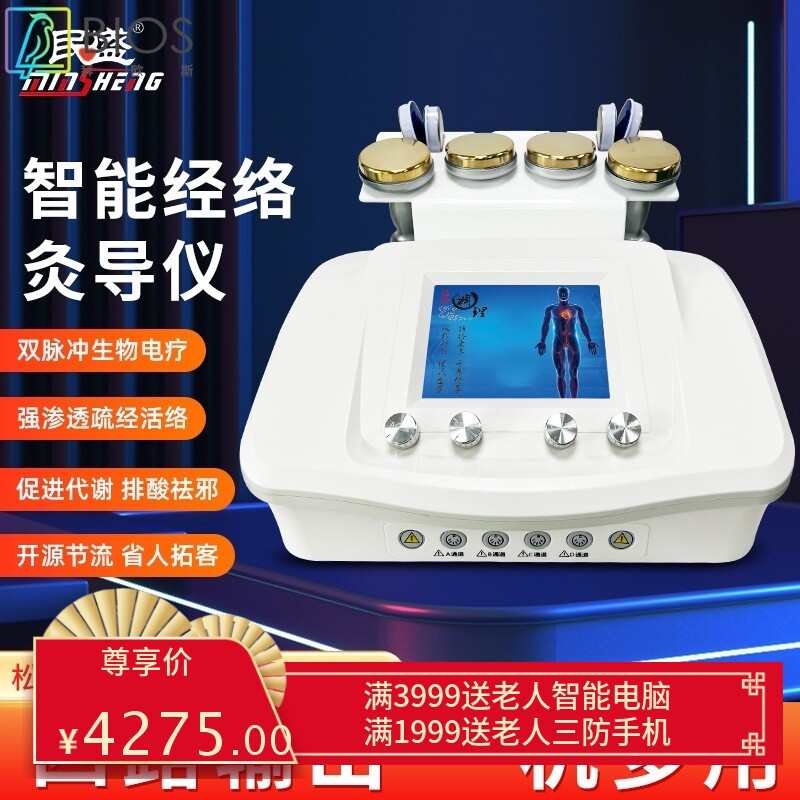 民盛经络疏通仪dds生物电脉冲理疗仪三通大师经通天下按摩仪养生