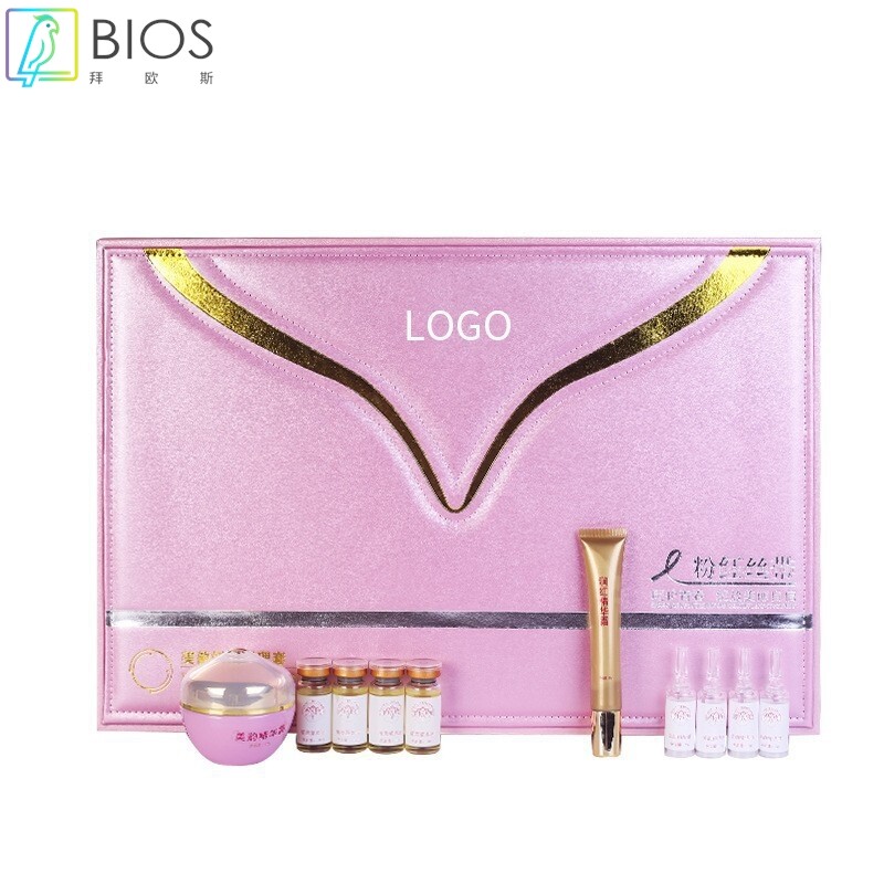 美容院胸部套盒粉红丝带护理套盒通经络化结乳腺疏通身体按摩精油