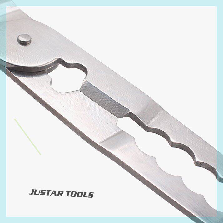 스테인리스 물고기 조절 장치 낚시 가위 물고기 리프터 물고기 조절 펜치 낚싯줄 절단기 낚시 게 집게 연장 게 조절 펜치