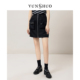 女宽松拉链工装 YUNSHUO夏季 允硕2025新款 风短裙A字半裙215136