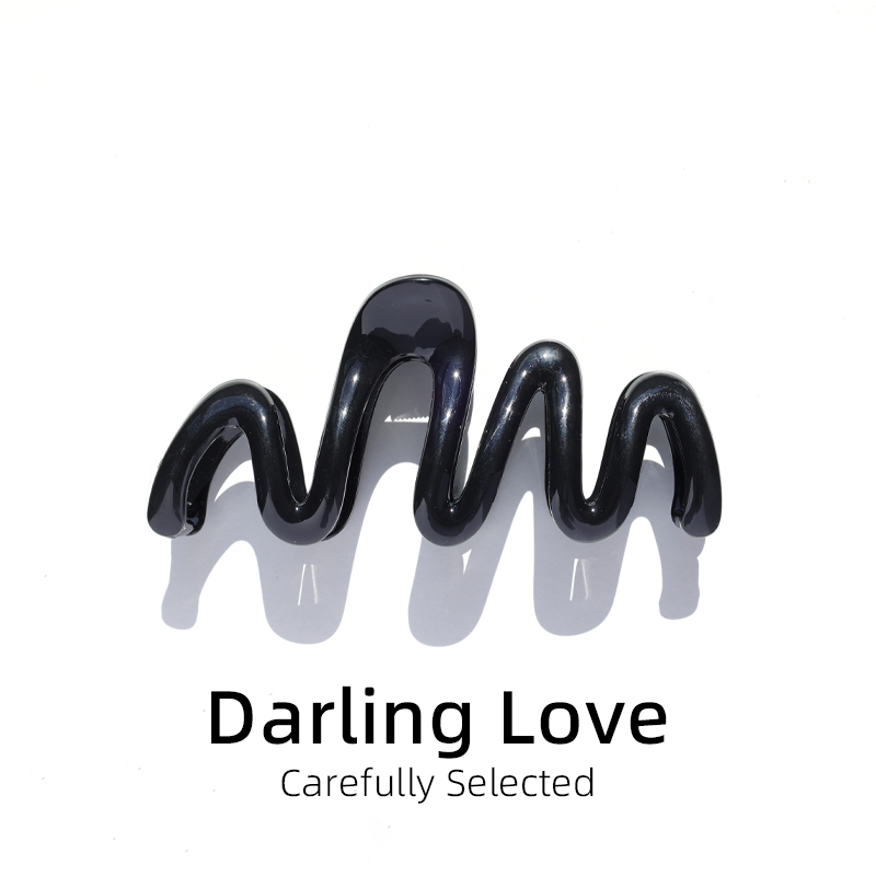 DarlingLove亮面波浪形抓夹
