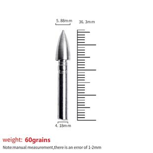 弓箭箭头内插不锈钢靶头竞技射箭支比赛配件4.2mm60格令