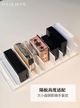 【原创设计】眼影盘收纳架谷子吧唧镜柜数据线CD收纳架