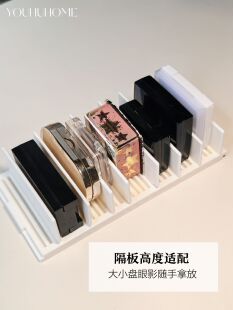 【原创设计】眼影盘收纳架谷子吧唧镜柜数据线CD收纳架