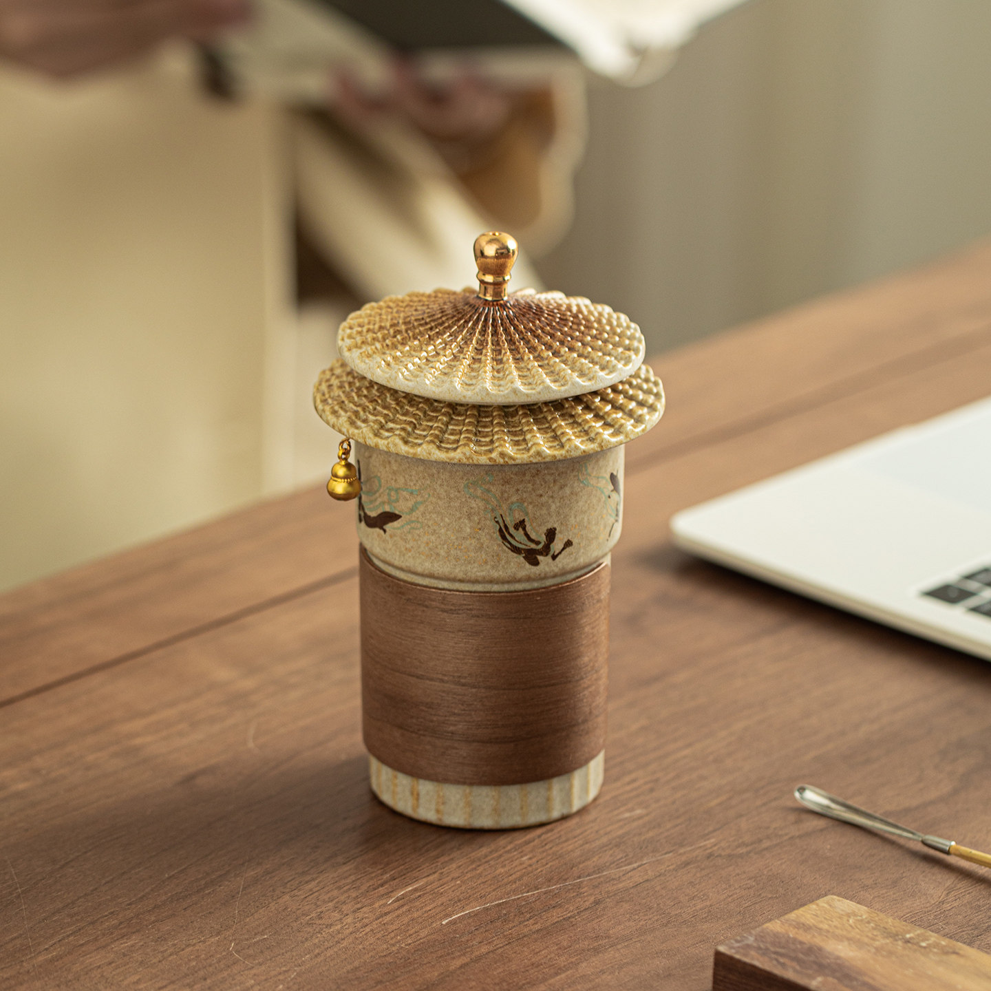 敦煌飞天陶瓷泡茶杯过滤茶水分离可焚香办公杯故宫防烫个人马克杯,餐饮具,马克杯,淘宝优惠券,粉丝福利购,淘宝优惠卷