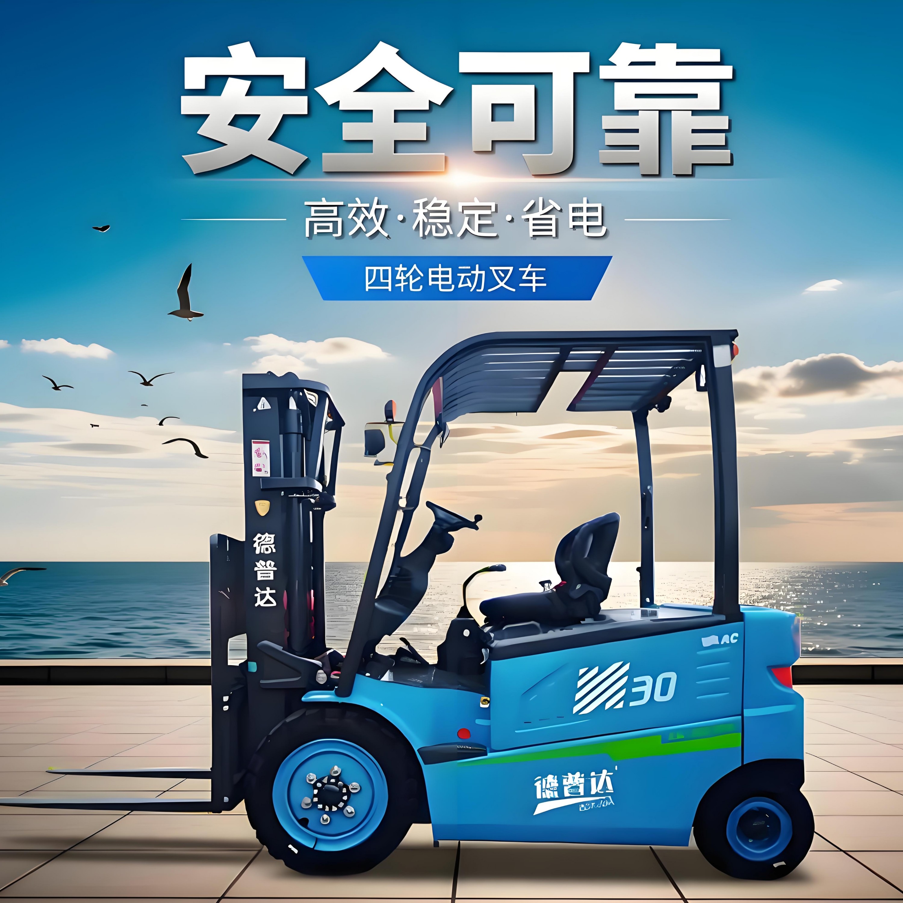 【官方推荐】top级电动叉车