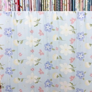 精选人造棉棉绸夏凉被双层夹被不夹棉薄款儿童空调毯单人可水洗盖