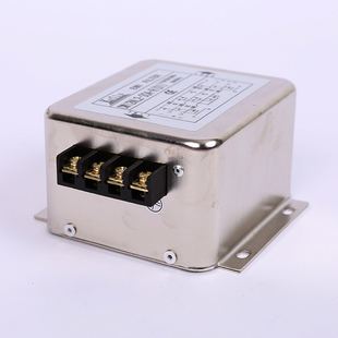 精选台湾KEILS电源滤波器220V抗干扰滤波器端子台30A三相三线380V