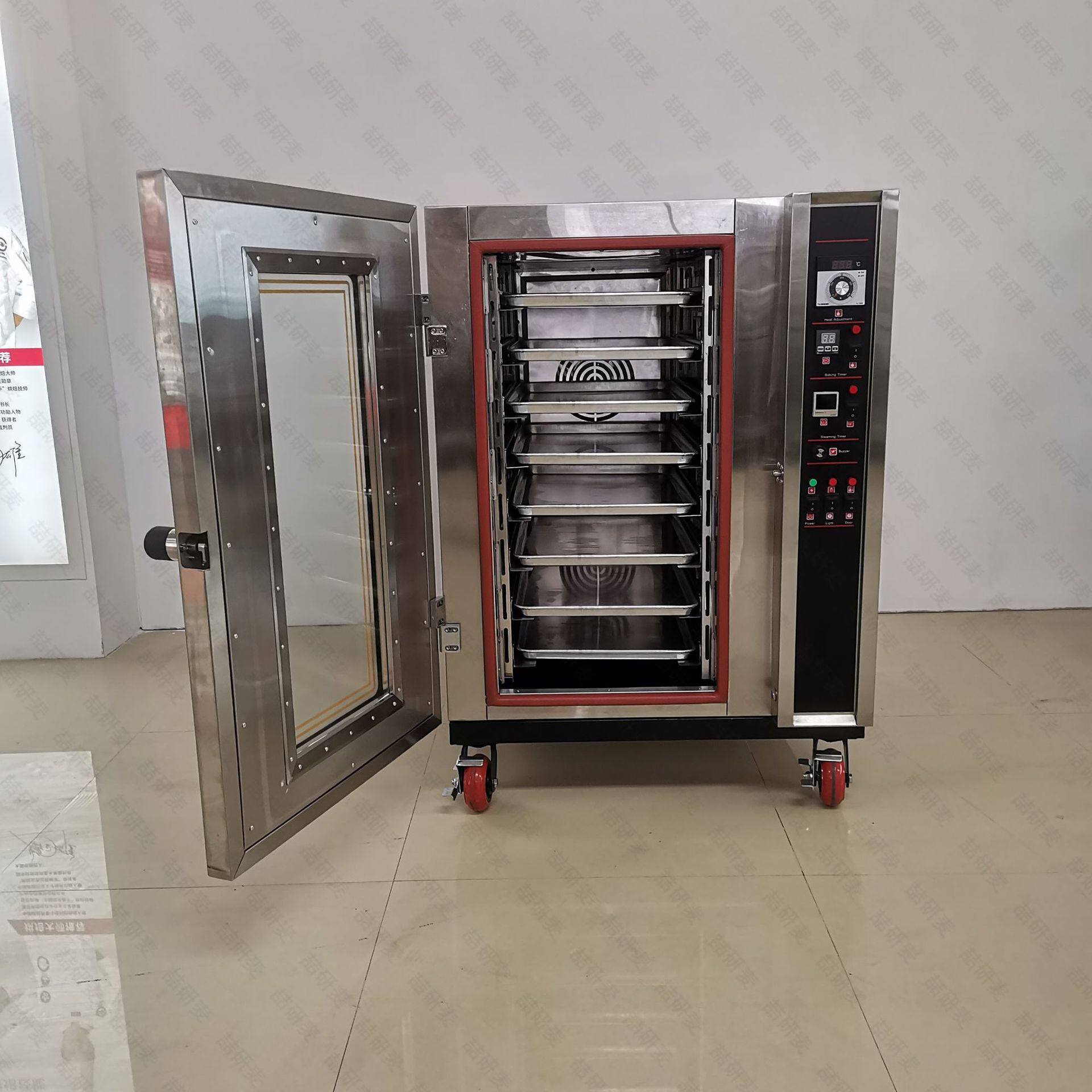 5盘8盘10盘烤箱商用 食品多功能烤炉热风循环 喷雾加湿食品烤炉