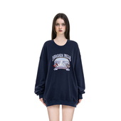 秋冬尼亚加拉风格 BM卫衣女2026新款 爆款 圆领套头高级感超好看卫衣