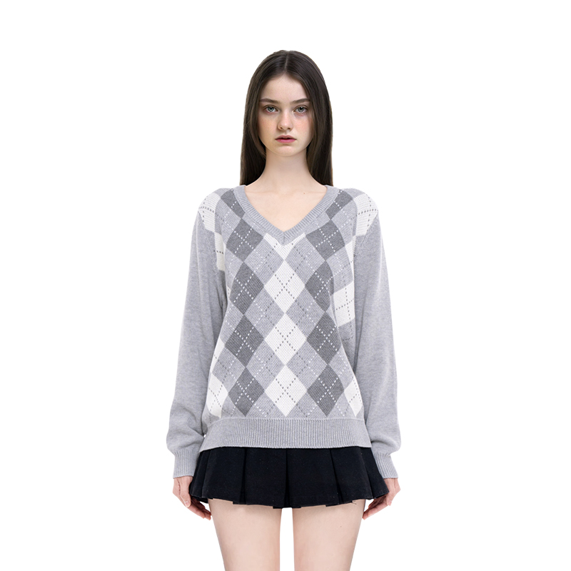 高级感超好看毛衣BM学院风