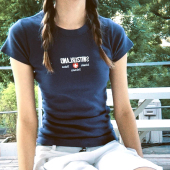 t恤女2026新款 夏季 瑞士字母绣花圆领修身 BM短袖 显瘦美式 百搭上衣