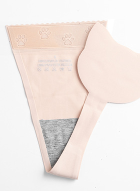 隐形女士内裤 一片式无痕c字裤T裤U形桃心隐形丁字裤私密蕾丝性感