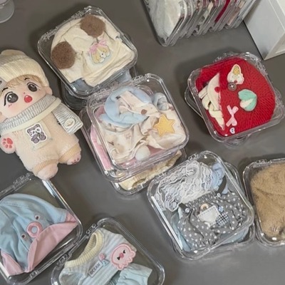 10cm棉花娃衣服换装海星体