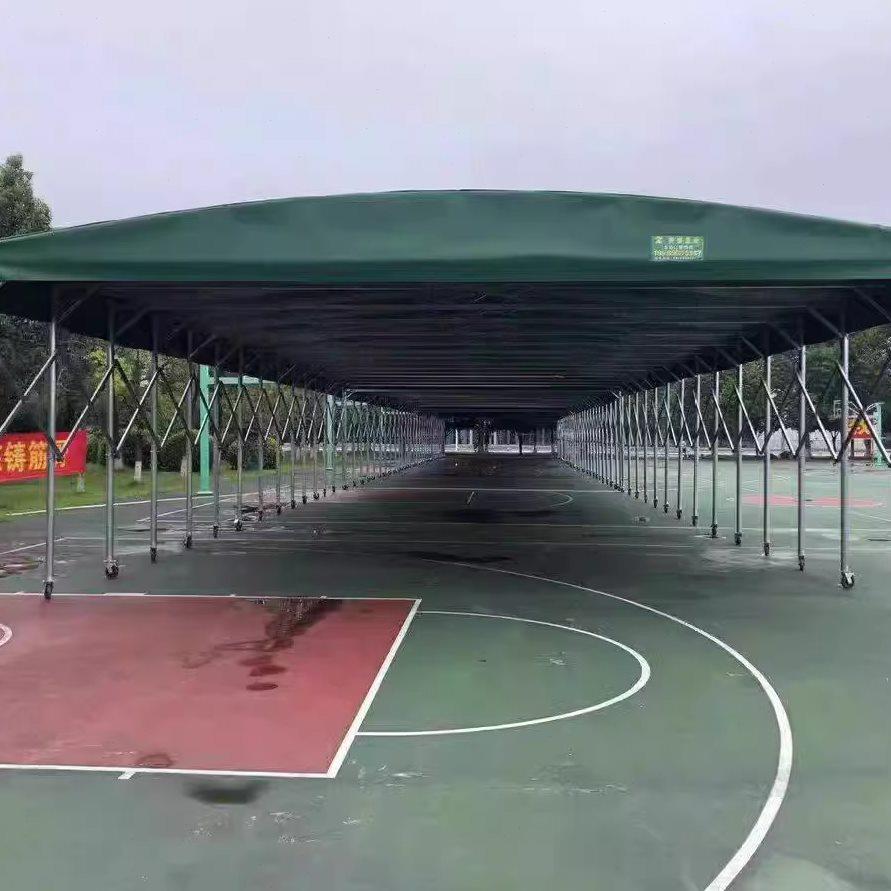 推拉雨棚遮阳厂房过道活动电动车仓库仓储防疫隔离棚汽车帐篷