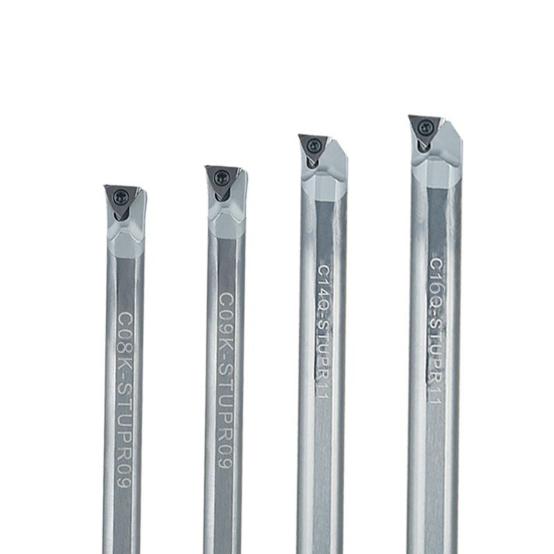 93度整体合金抗震刀杆钨钢车刀镗刀杆c08/10k/c12m16q-stupr09/11