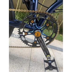 瑞宜达RIDEA牙盘BB24曲柄加长特长轴birdy鸟车大行折叠车改装 新品