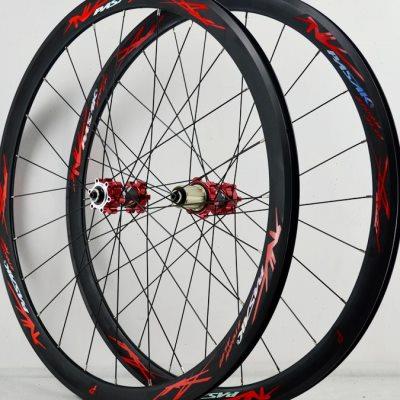 700C碟刹公路自行车轮组越野公路碟刹车轮碟刹V刹C刹29寸直拉40MM