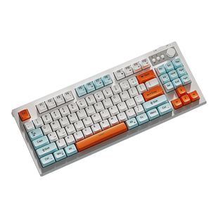 前行者V87无线键盘鼠标套装机械手感静音蓝牙女生办公游戏电脑