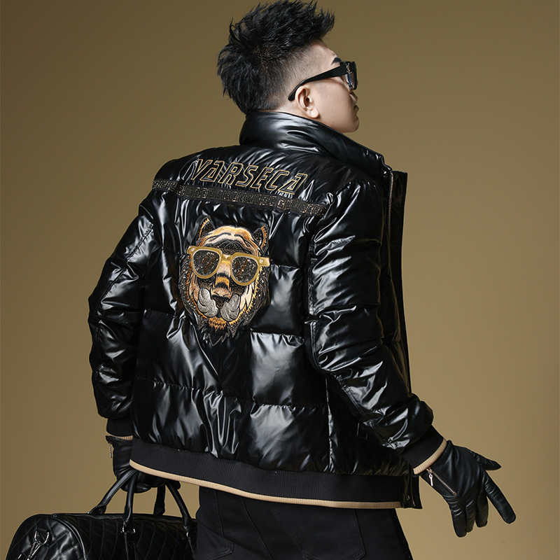 免洗2025冬季新款加厚爆款羽绒服男白鸭绒高端休闲短款男士外套